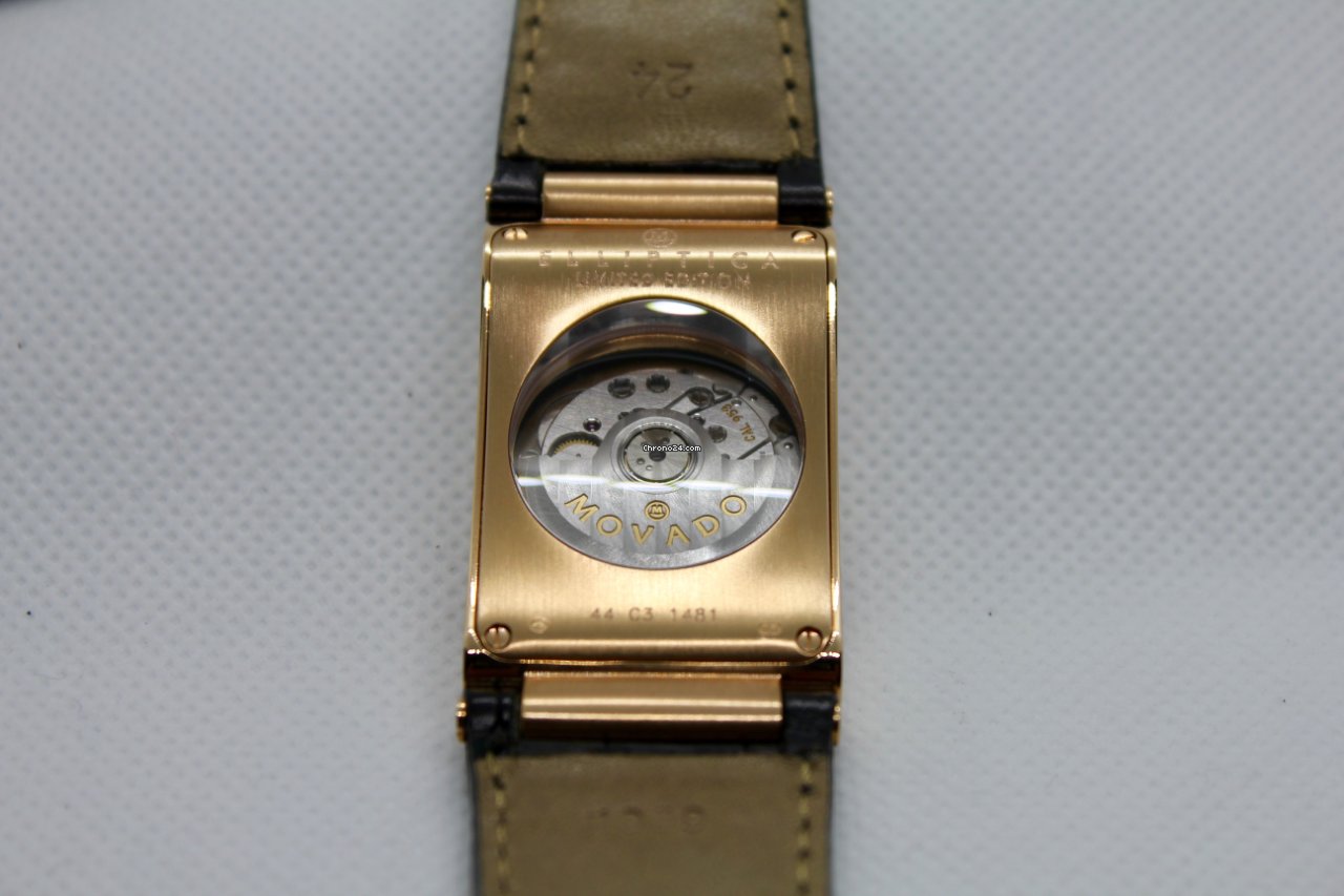 Movado Elliptica Mens watch Unisex Automatic Rose gold 44-C3-1841 7