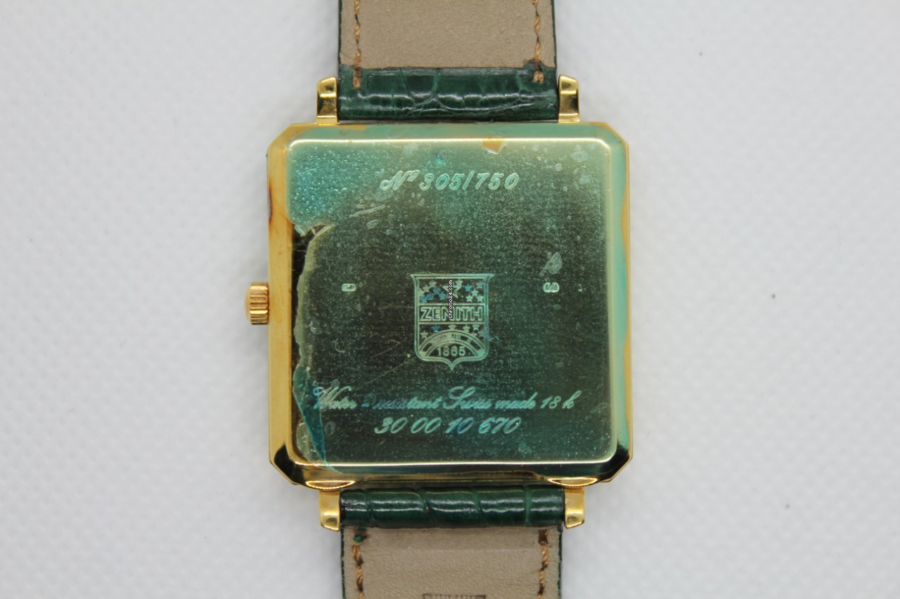 Zenith Mens watch Unisex Automatic Yellow gold 30.0011.670 7