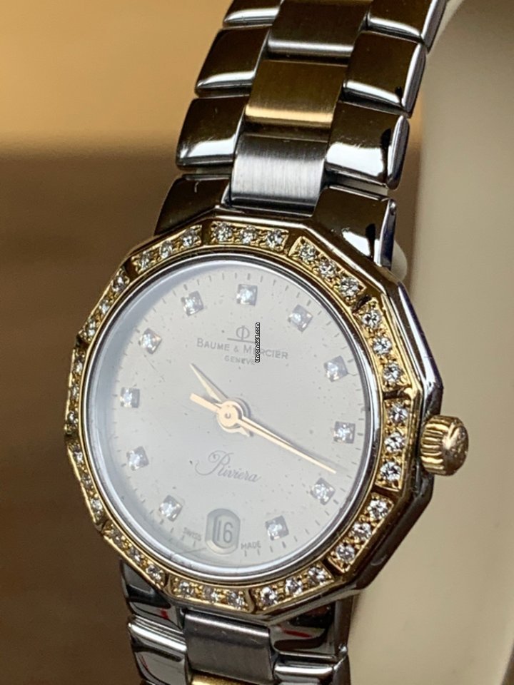 Baume & Mercier Riviera Womens watch Quartz Steel 5231.087 984 7