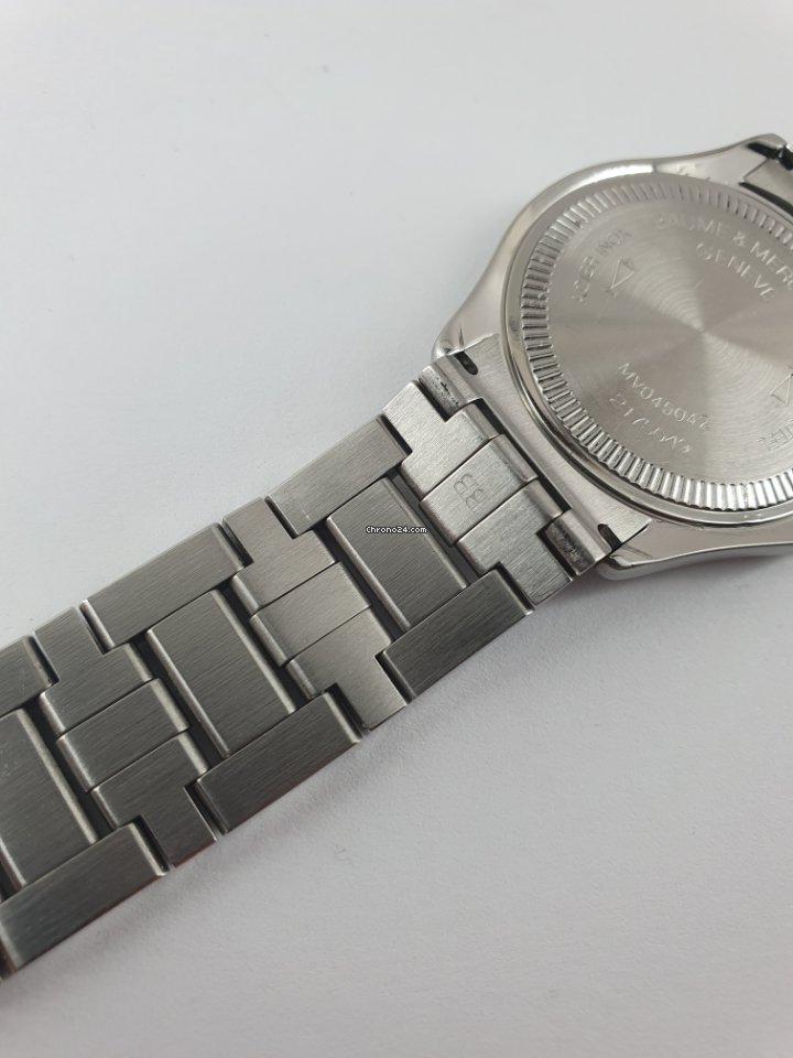 Baume & Mercier Mens watch Unisex Quartz Steel MV045042 7