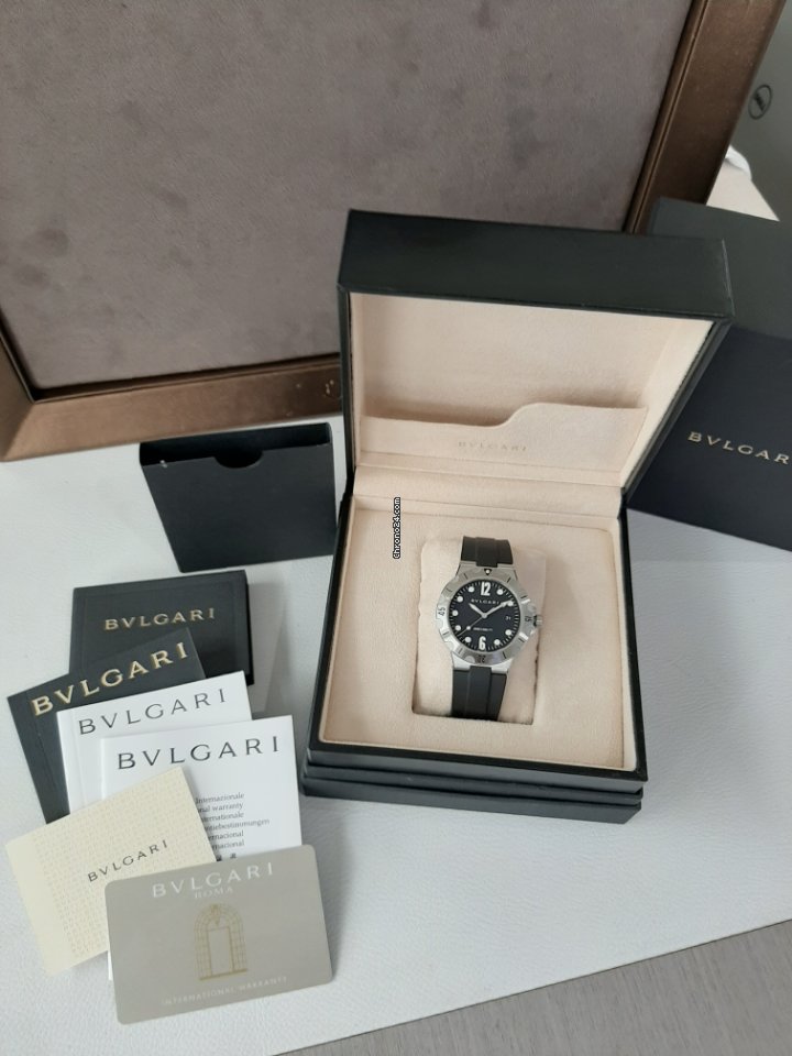 Bulgari Diagono Mens watch Unisex Automatic Steel DP41 7