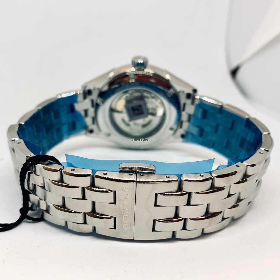 Hamilton Jazzmaster Open Heart Mens watch Unisex Automatic Steel H32705141 7