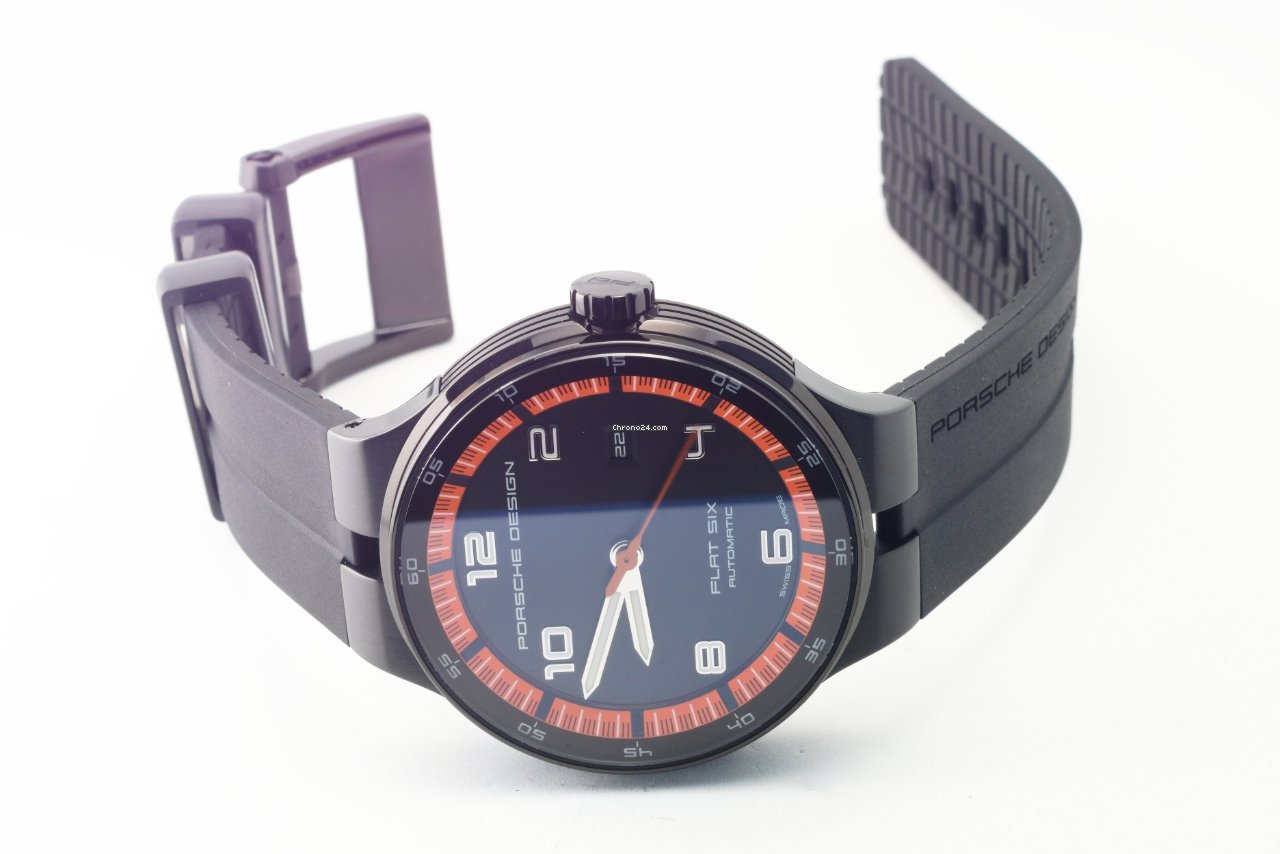 Porsche Design Flat Six Mens watch Unisex Automatic Steel 6350.43.44.1254 7