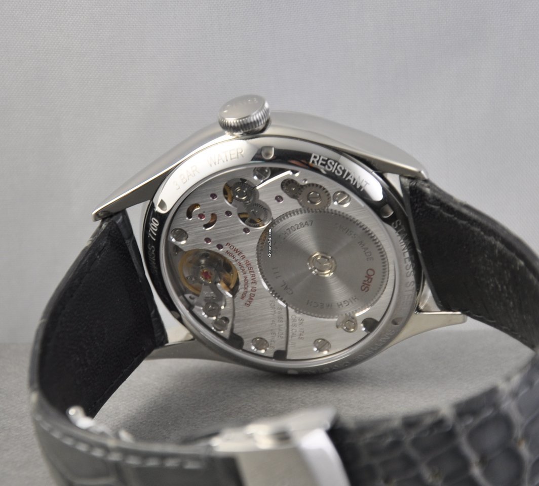 Oris Artelier Calibre 111 Mens watch Unisex Manual winding Steel 01 111 7700 4061-Set 1 23 71FC 7