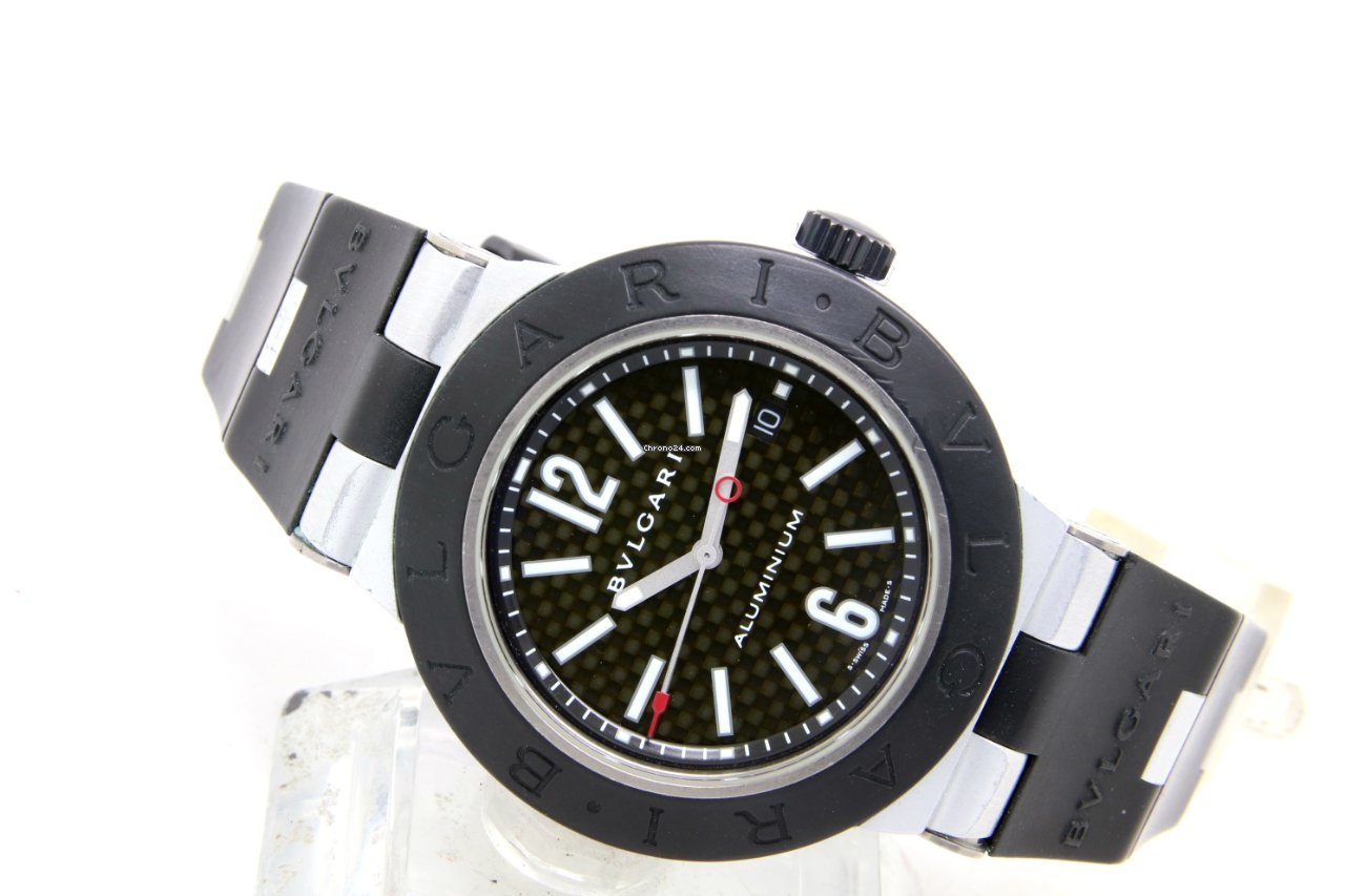 Bulgari Diagono Mens watch Unisex Automatic Aluminum AL44TA 7