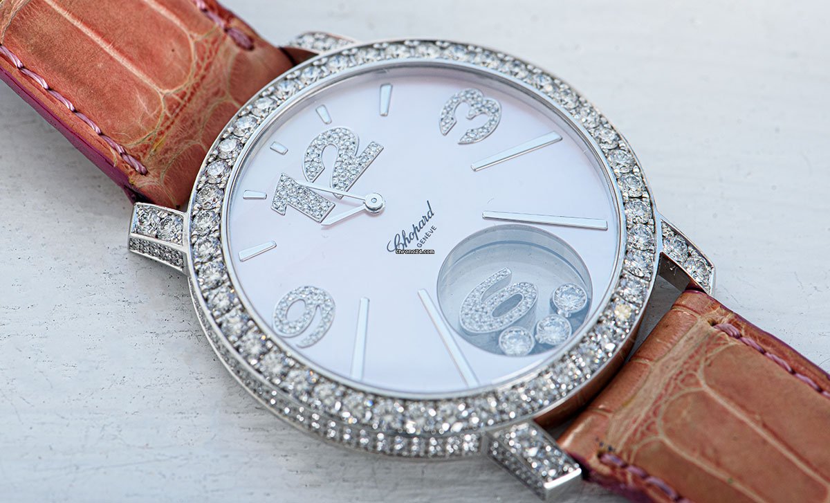 Chopard Happy Diamonds Womens watch Quartz White gold 20 7450-20 7