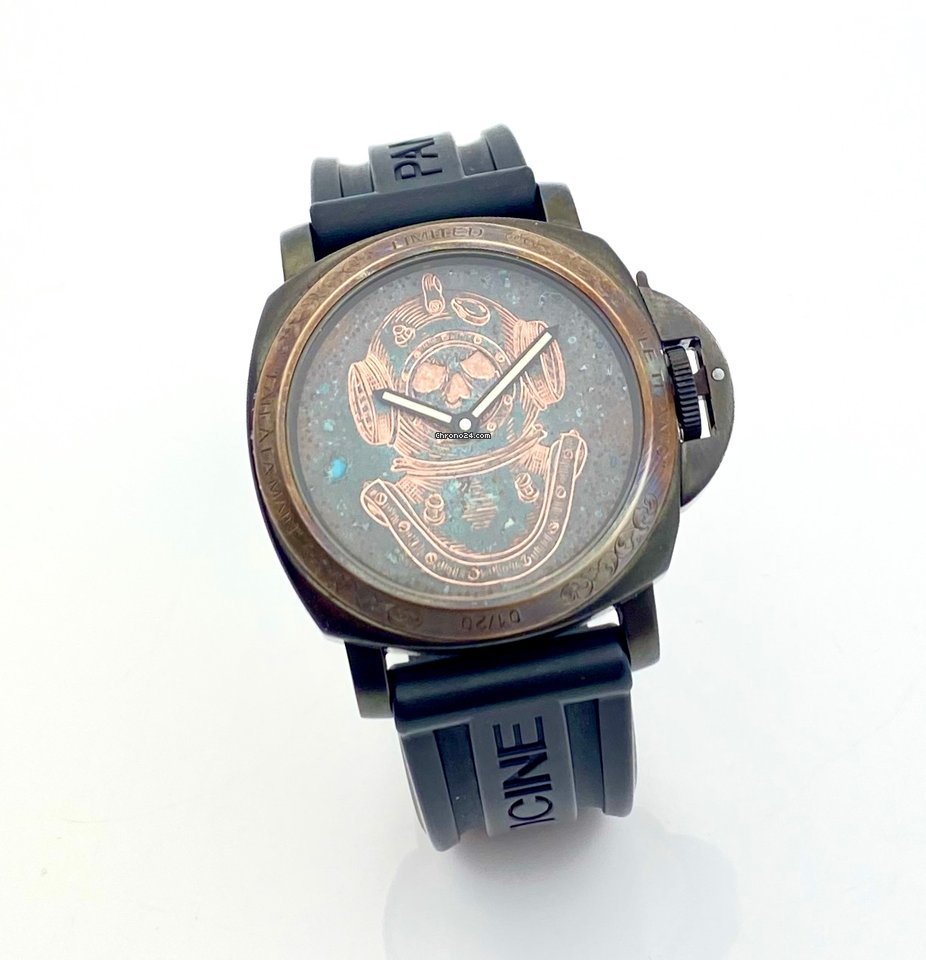 Panerai Luminor Marina Mens watch Unisex Manual winding Steel PAM 00004 7