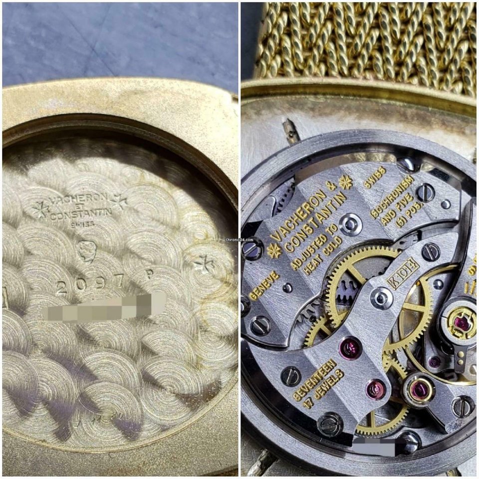 Vacheron Constantin Manual winding Yellow gold 2097 7