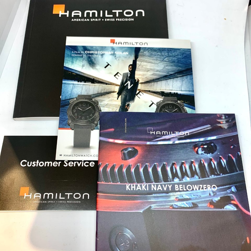 Hamilton Khaki Navy BeLOWZERO Mens watch Unisex Automatic Titanium H78505331 7