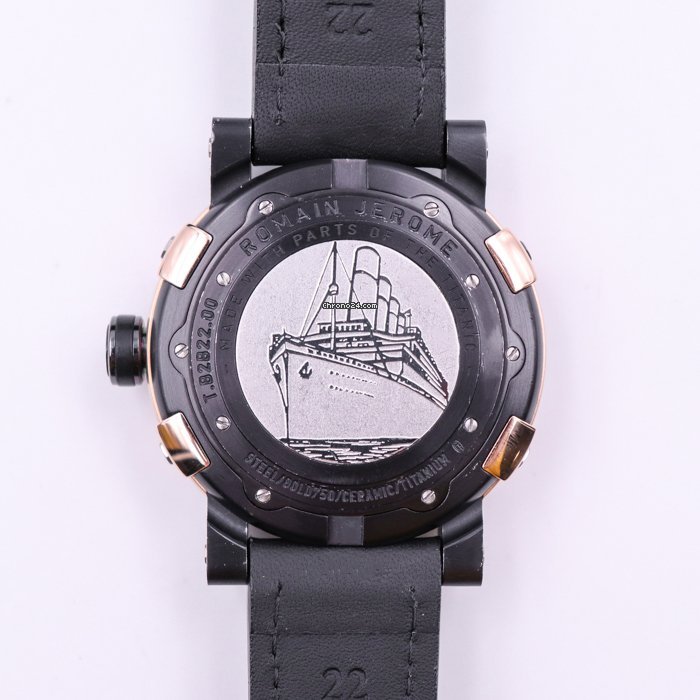 Romain Jerome Titanic-DNA Mens watch Unisex Automatic Gold Steel T.B2B22.00.BB 7