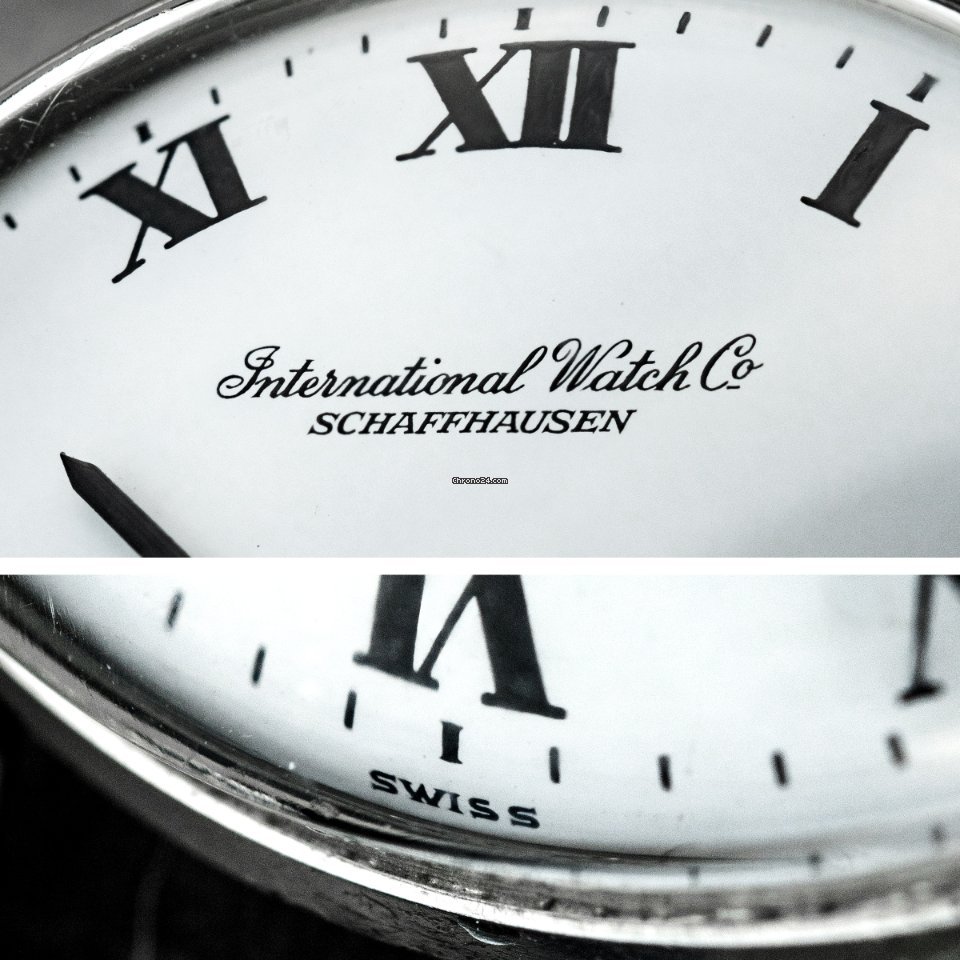 IWC Mens watch Unisex Manual winding Steel 1410 7