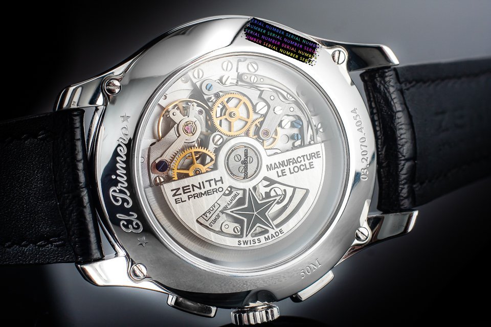 Zenith El Primero Winsor Annual Calendar Mens watch Unisex Automatic Steel 03.2070.4054 7