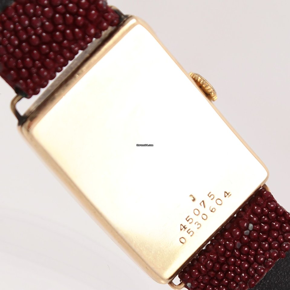 Movado Mens watch Unisex Manual winding Yellow gold MOVADO VINTAGE 1920 7