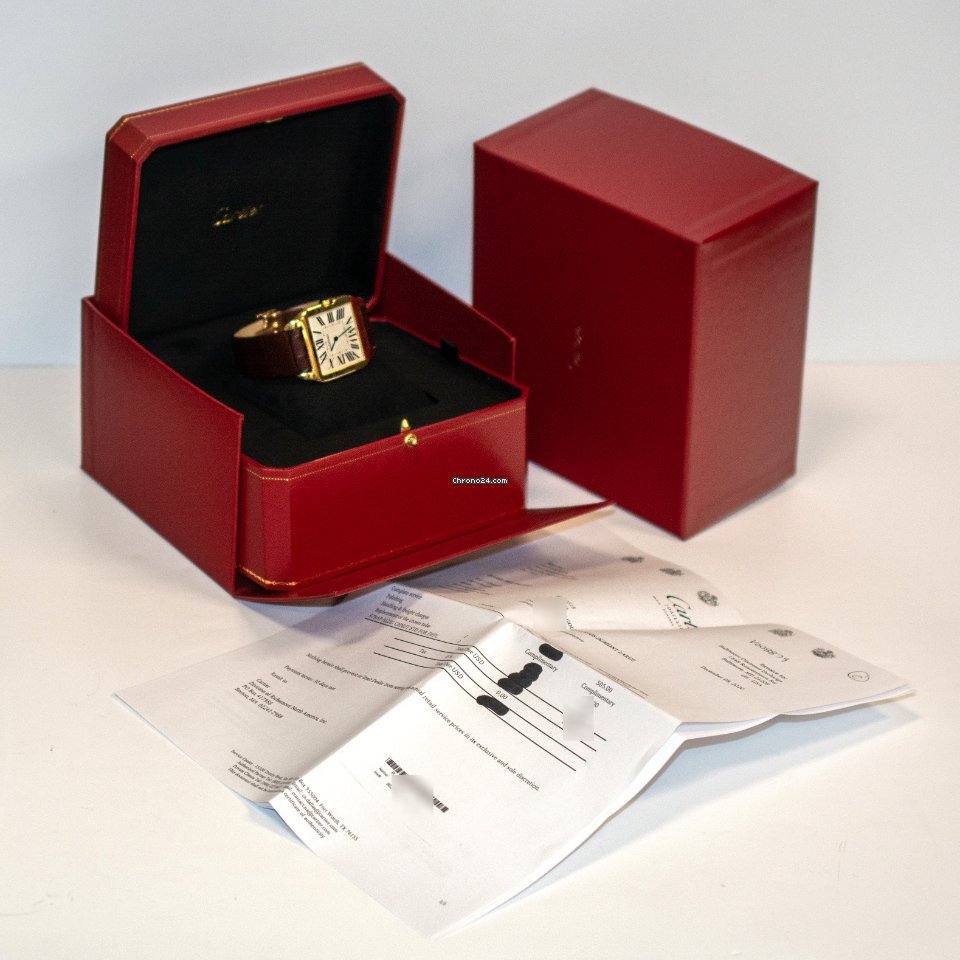 Cartier Santos Dumont Mens watch Unisex Manual winding Yellow gold 2649 7