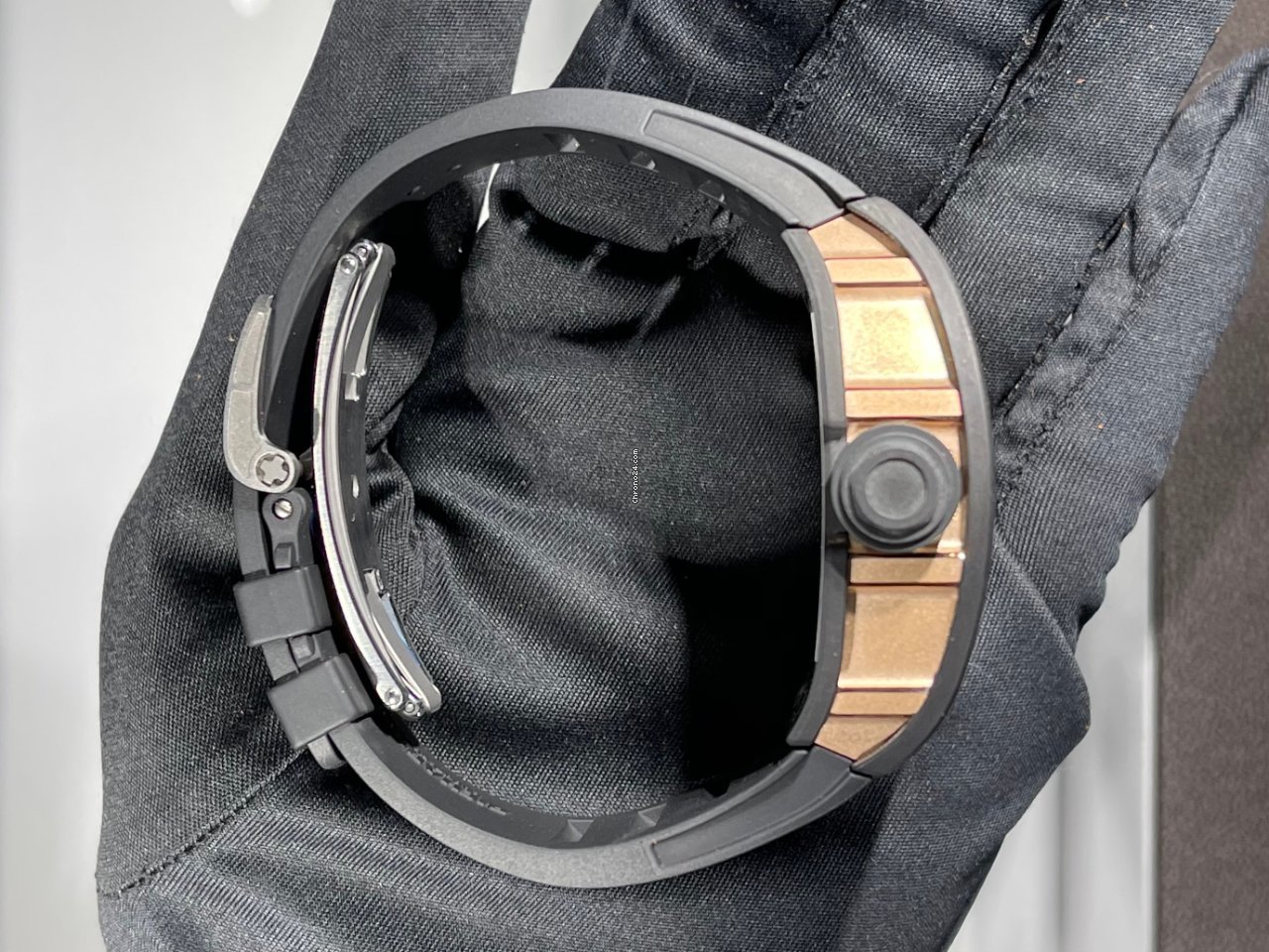 Richard Mille RM 055 Mens watch Unisex Manual winding Rose gold RM 055 Bubba Watson 7