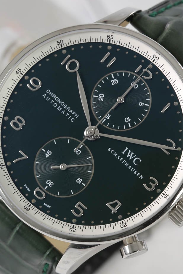 IWC Portuguese Chronograph Mens watch Unisex Automatic Steel IW3714-30 7