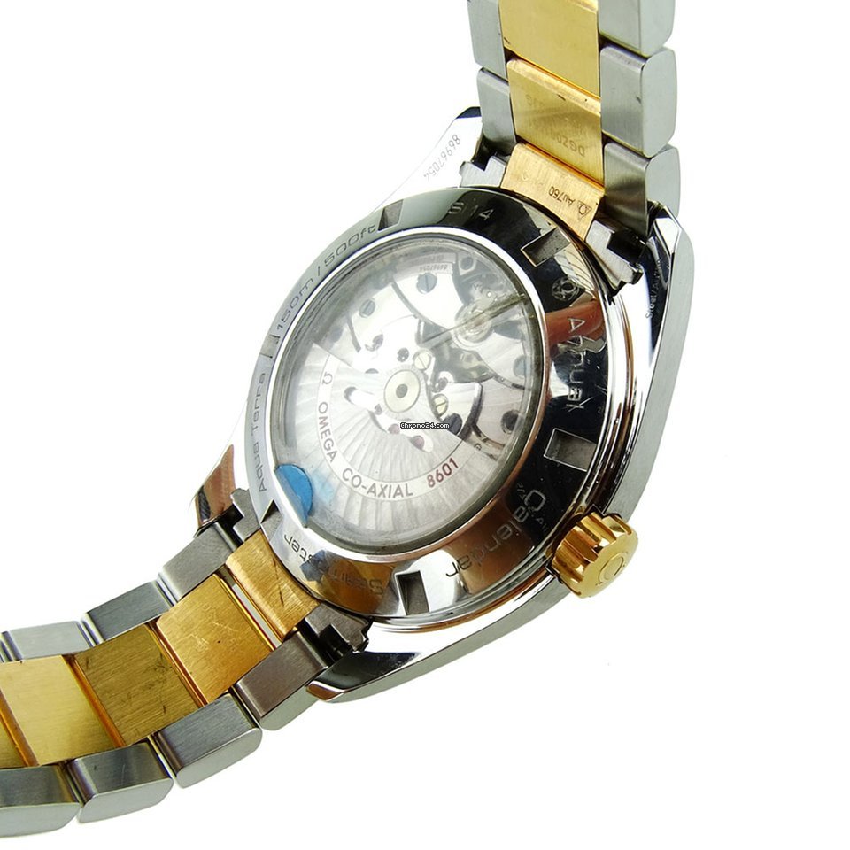 Omega Seamaster Aqua Terra Mens watch Unisex Automatic Gold Steel 231.20.43.22.46.002 7