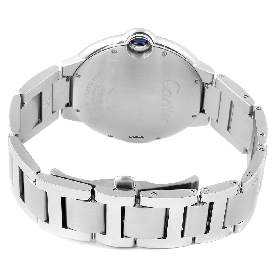Cartier Ballon Bleu 42mm Mens watch Unisex Automatic Steel W69012Z4 7