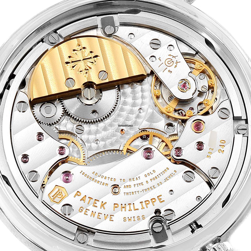 Patek Philippe World Time Mens watch Unisex Automatic White gold 7130G 7