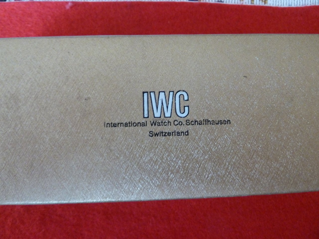 IWC Mens watch Unisex Automatic Yellow gold 1818 7