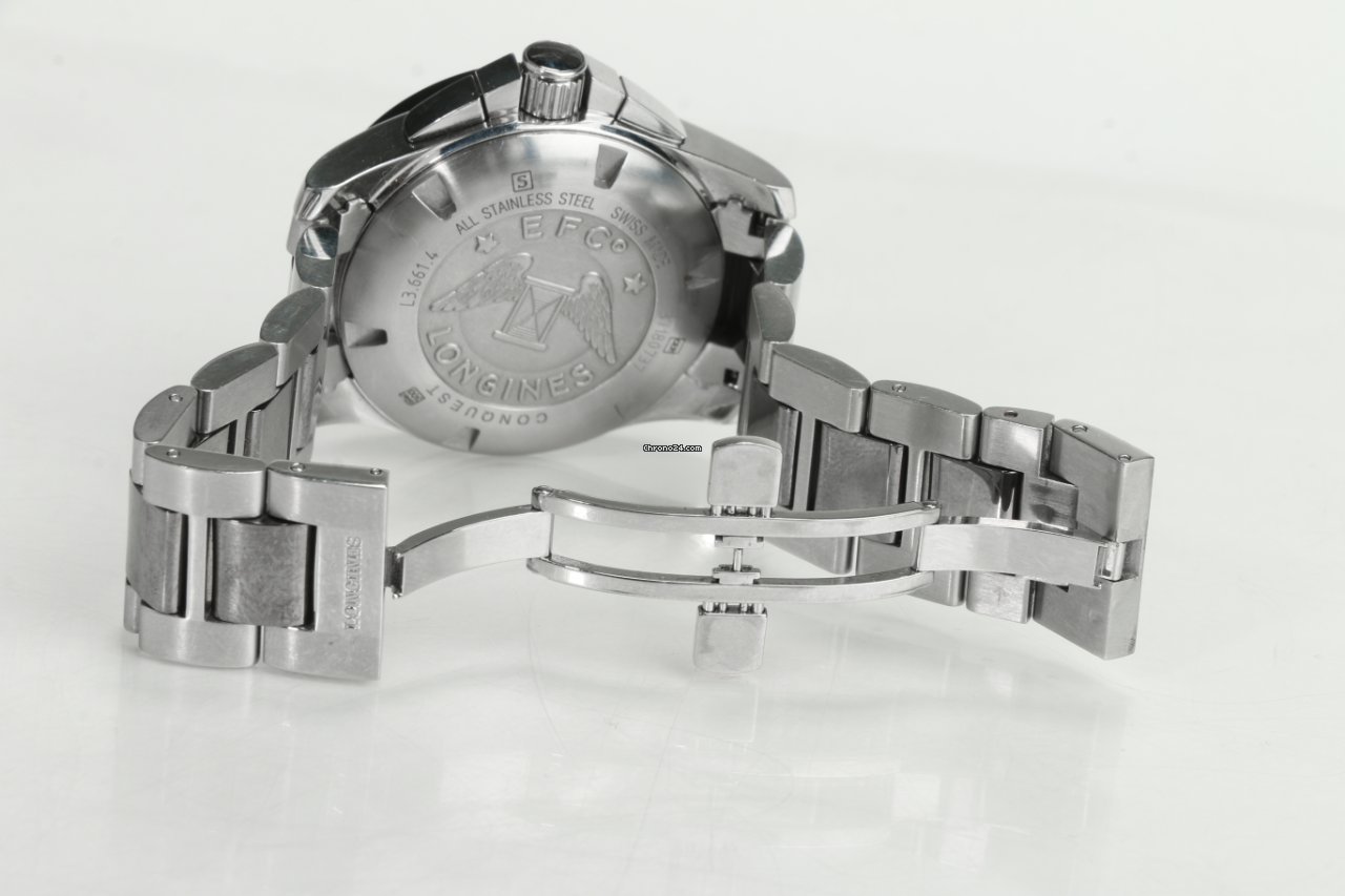 Longines Conquest Mens watch Unisex Automatic Steel L3.661.4 7