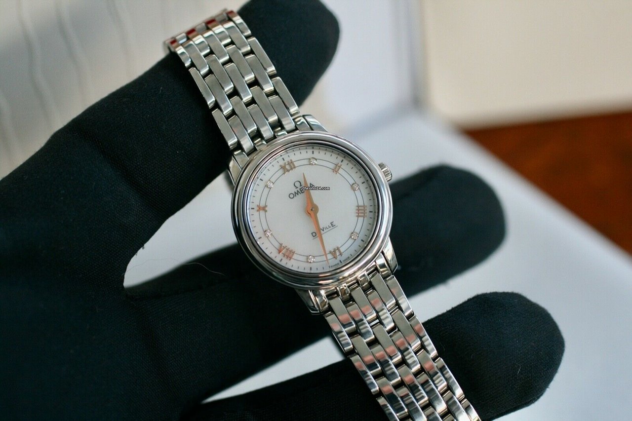 Omega De Ville Prestige Womens watch Quartz Steel 424.10.27.60.55.001 7