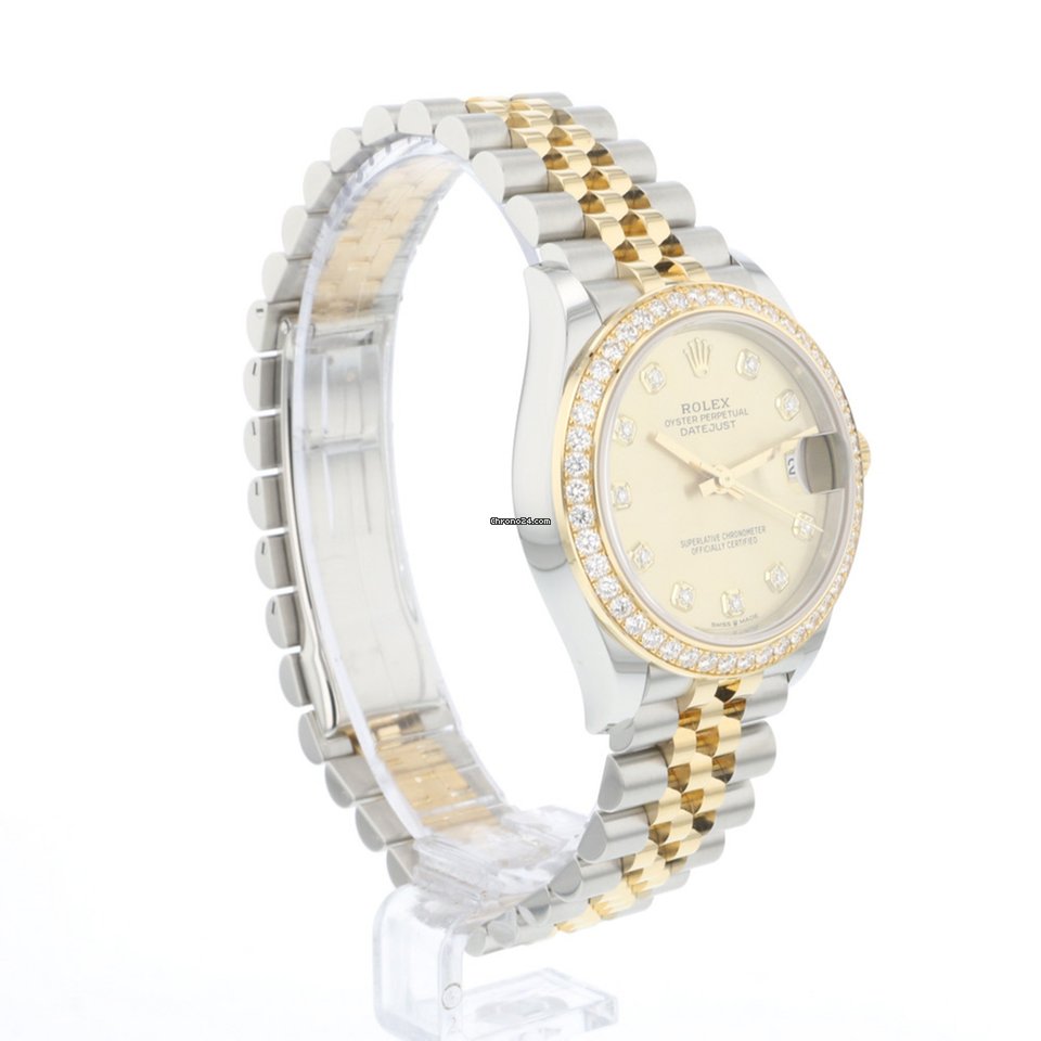 Rolex Datejust 31 Womens watch Gold Steel Automatic 278383RBR 7