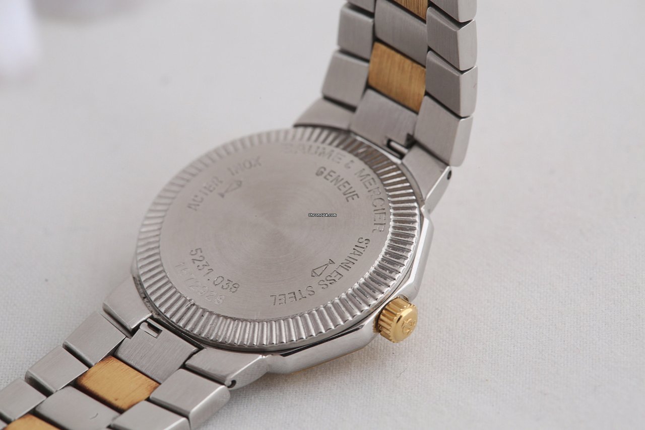 Baume & Mercier Riviera Womens watch Quartz Gold Steel Baume & Mercier 5231 7