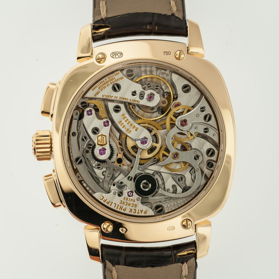 Patek Philippe Chronograph Womens watch Manual winding Rose gold 7071R-010 7