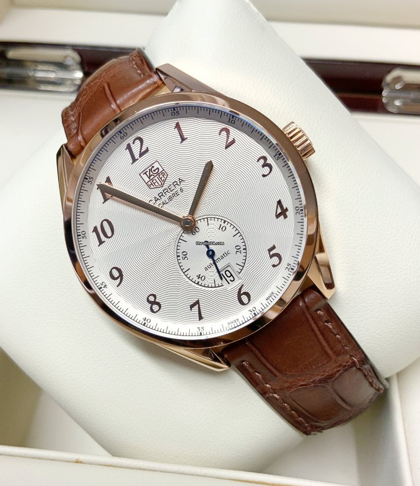 TAG Heuer Carrera Calibre 6 Mens watch Unisex Automatic Rose gold WAS2140.FC8176 7