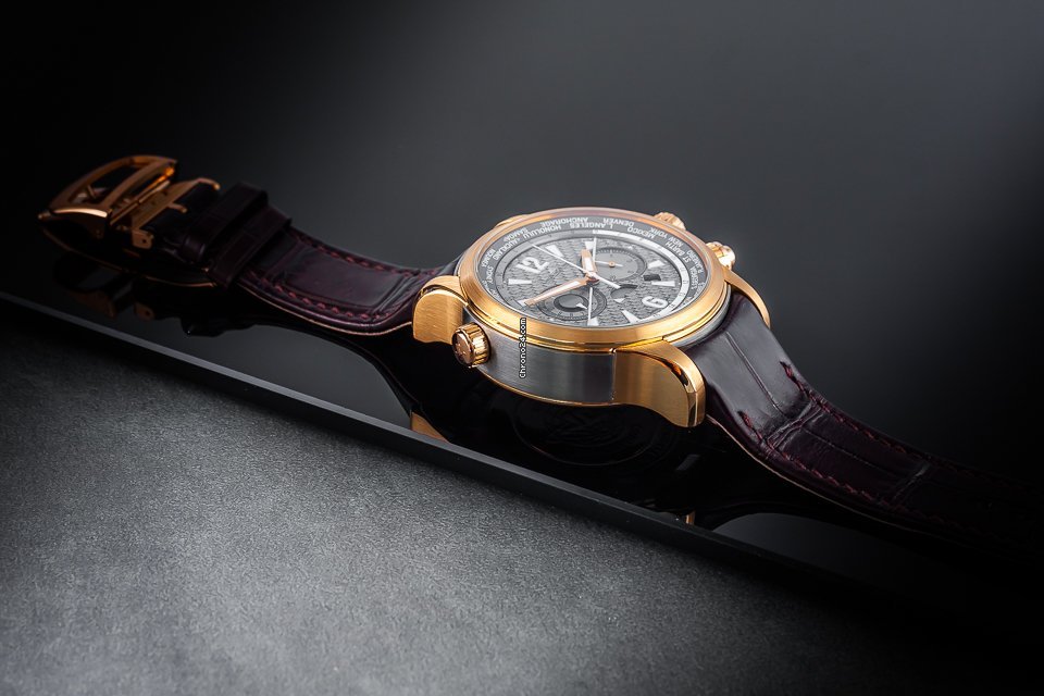 Jaeger-LeCoultre Master Compressor Extreme World Chronograph Mens watch Unisex Automatic Rose gold 150.2.22 7