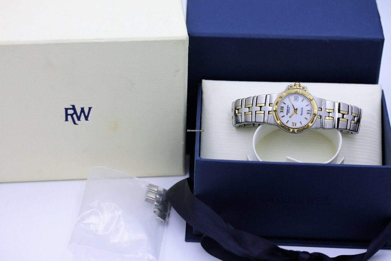 Raymond Weil Parsifal Womens watch Quartz Gold Steel 9470 7