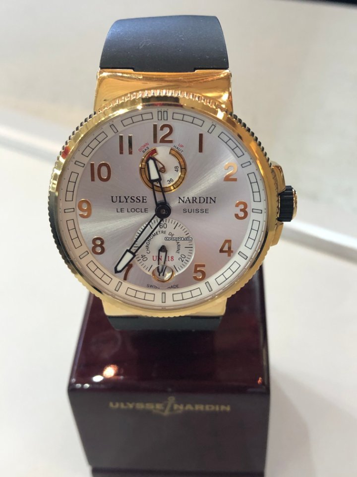 Ulysse Nardin Marine Chronometer 43mm Mens watch Unisex Automatic Rose gold 263-67-3 42 7