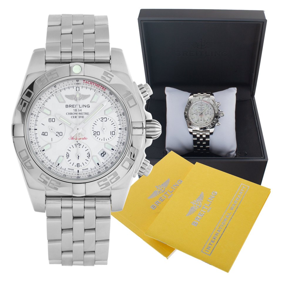 Breitling Chronomat 41 Mens watch Unisex Automatic Steel AB014012 7