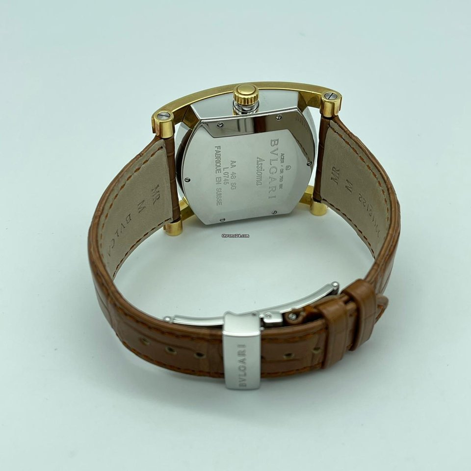 Bulgari Assioma Mens watch Unisex Automatic Gold Steel AA48C6SGLDCH 7