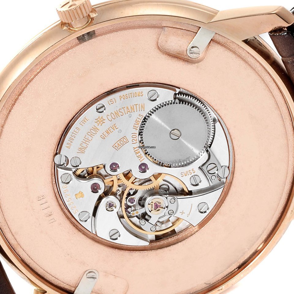 Vacheron Constantin Patrimony Mens watch Unisex Manual winding Rose gold 81180 7