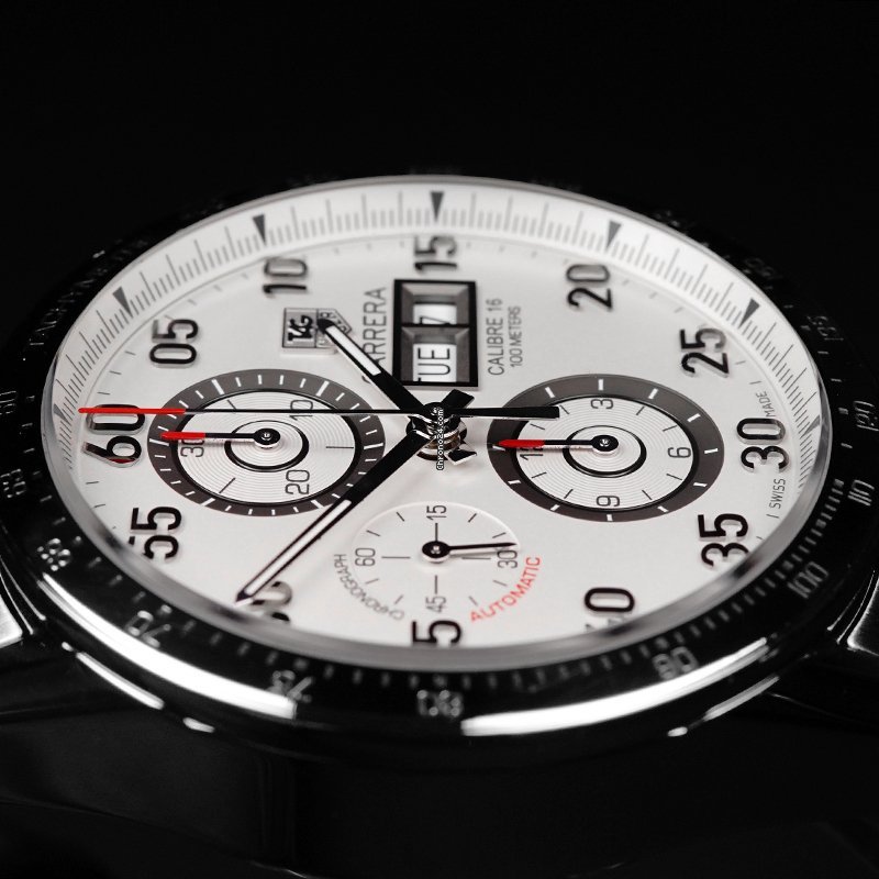 TAG Heuer Carrera Calibre 16 Mens watch Unisex Automatic Steel CV2A11 7