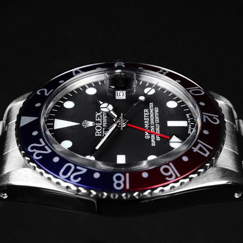 Rolex GMT-Master Mens watch Unisex Steel Automatic 1675 7