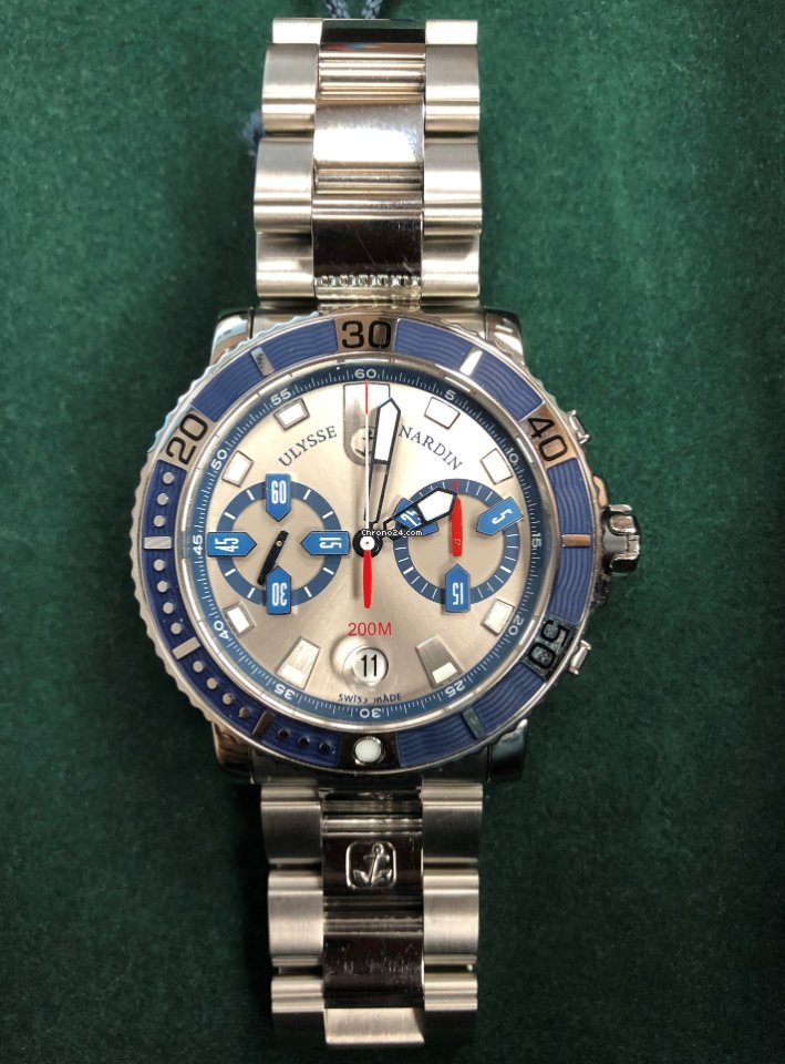Ulysse Nardin Maxi Marine Diver Mens watch Unisex Automatic Steel 8003-102-7 91 7