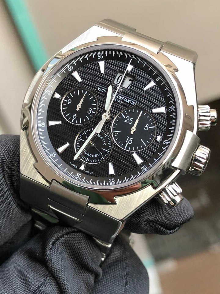Vacheron Constantin Overseas Chronograph Mens watch Unisex Automatic Steel 49150 B01A 7