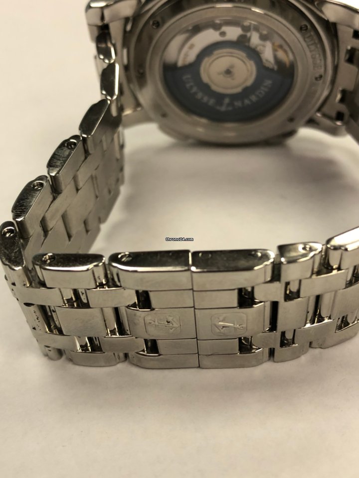 Ulysse Nardin Dual Time Mens watch Unisex Automatic Steel 243-55-7 92 7
