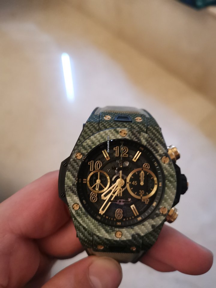 Hublot Big Bang Unico Mens watch Unisex Automatic Carbon 411.YG.1198.NR.ITI16 7