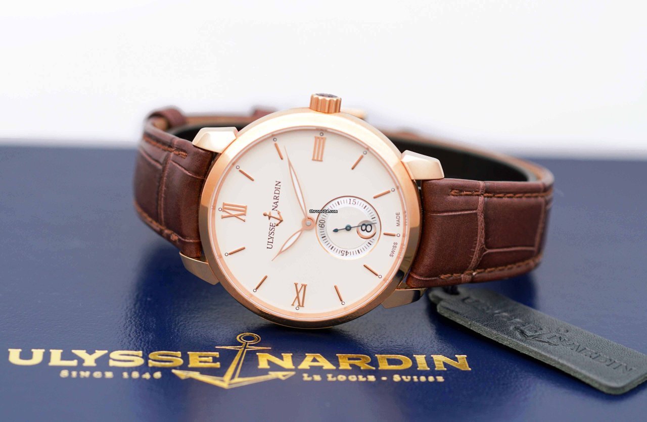 Ulysse Nardin Classic Mens watch Unisex Automatic Rose gold 8276-119-2 31 7