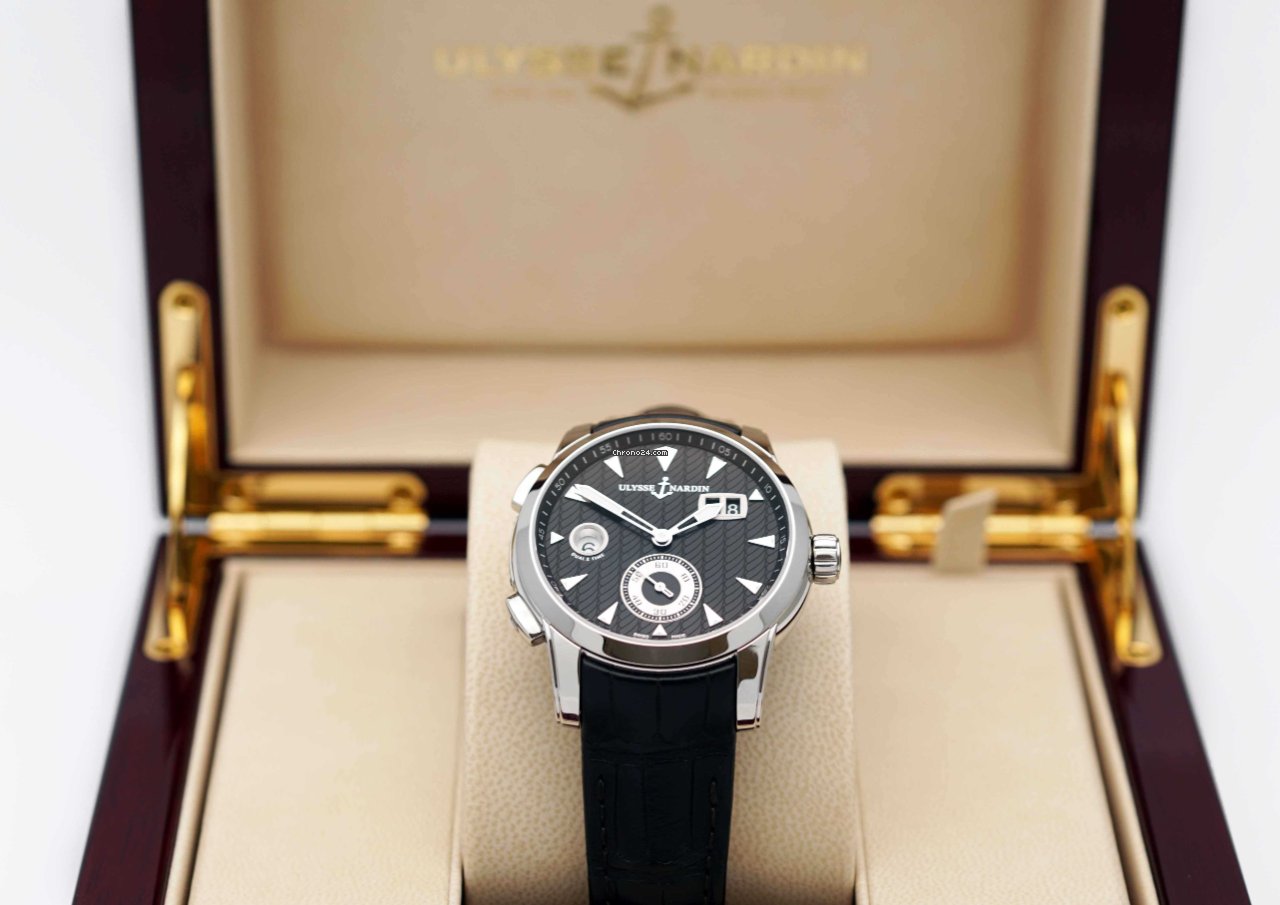 Ulysse Nardin Dual Time Mens watch Unisex Automatic Steel U3343-126 91 7
