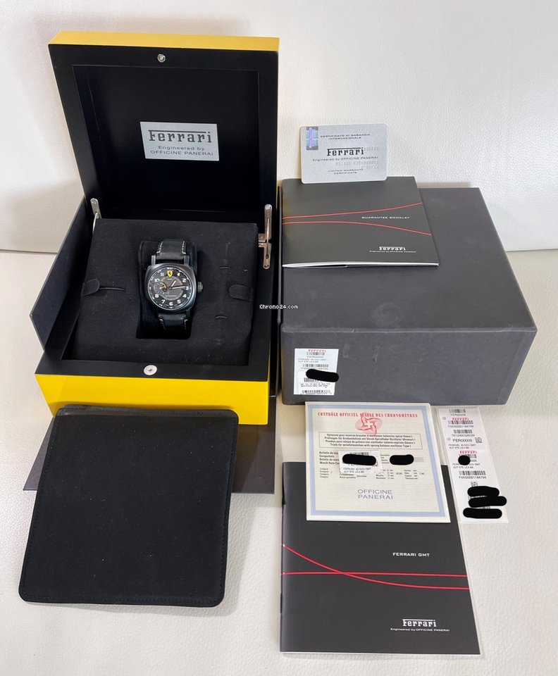 Panerai Ferrari Mens watch Unisex Automatic Steel FER00009 7