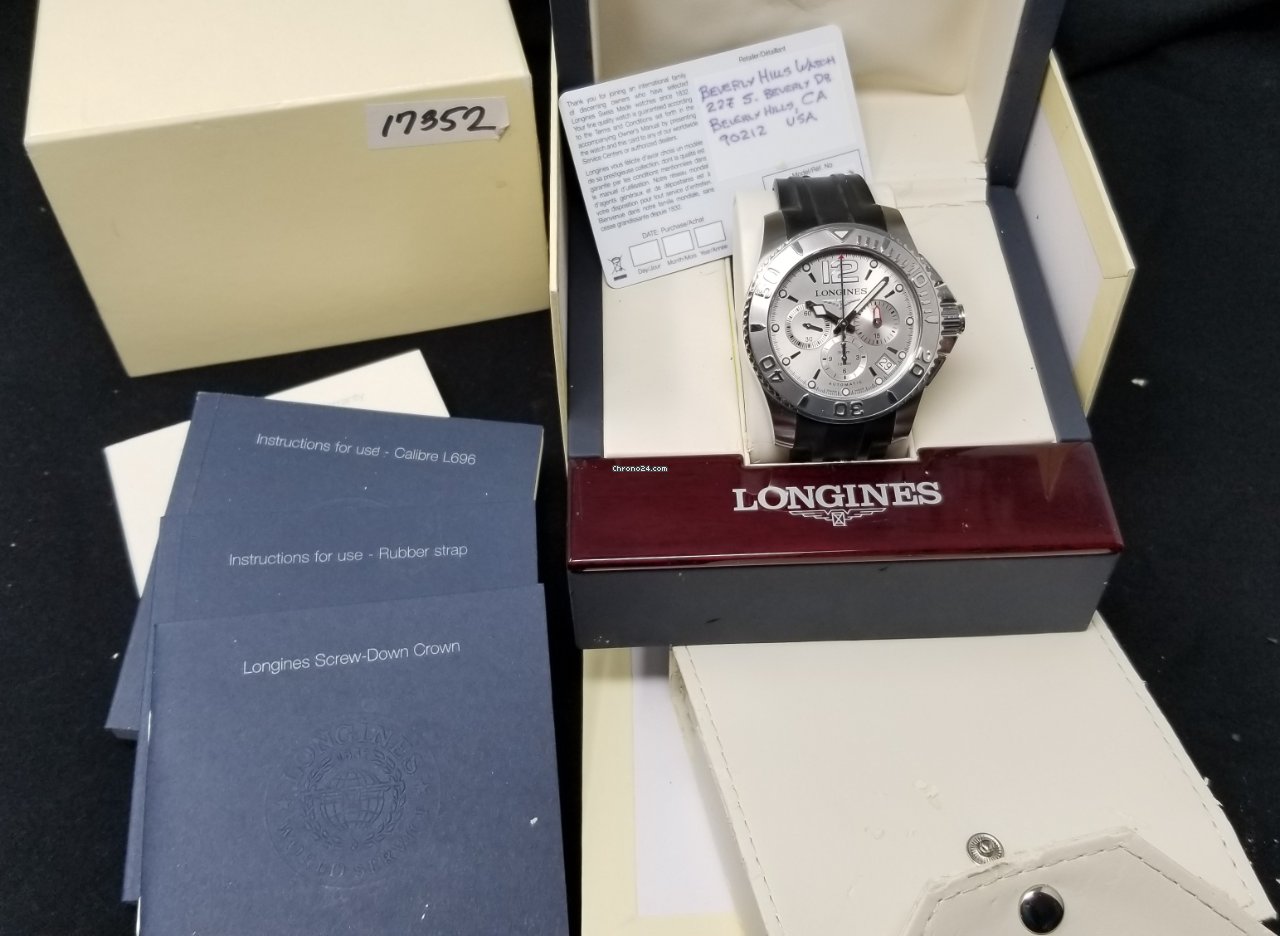 Longines HydroConquest Mens watch Unisex Automatic Steel L3.665.4.76.2 7