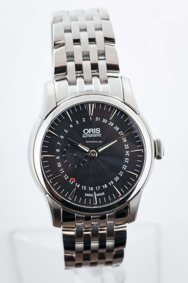 Oris Artelier Small Second Mens watch Unisex Automatic Steel 01 744 7665 4054-07 8 22 77 7