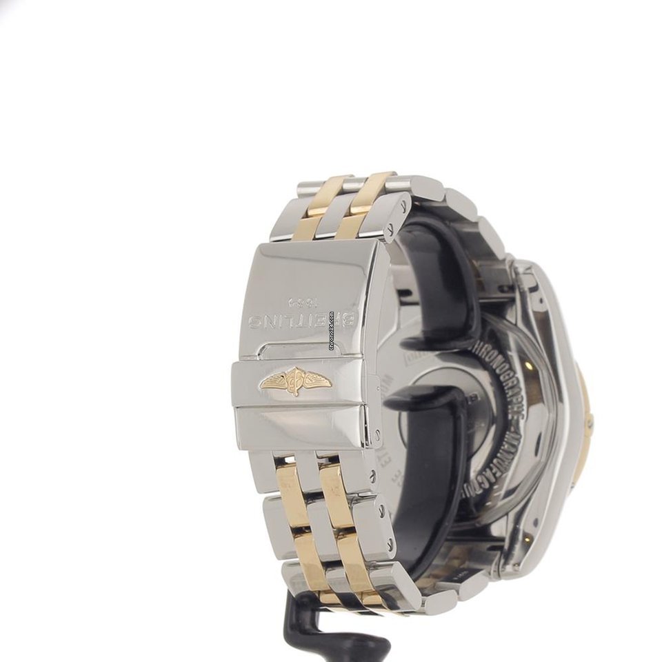 Breitling Chronomat 44 Mens watch Unisex Automatic Gold Steel CB011012 B957 7