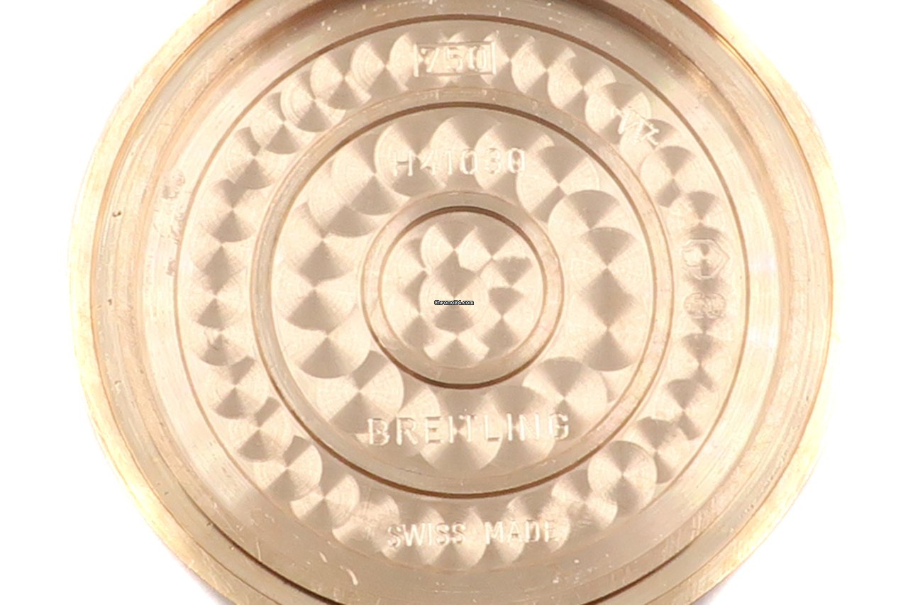 Breitling Montbrillant Mens watch Unisex Automatic Yellow gold H41030 7