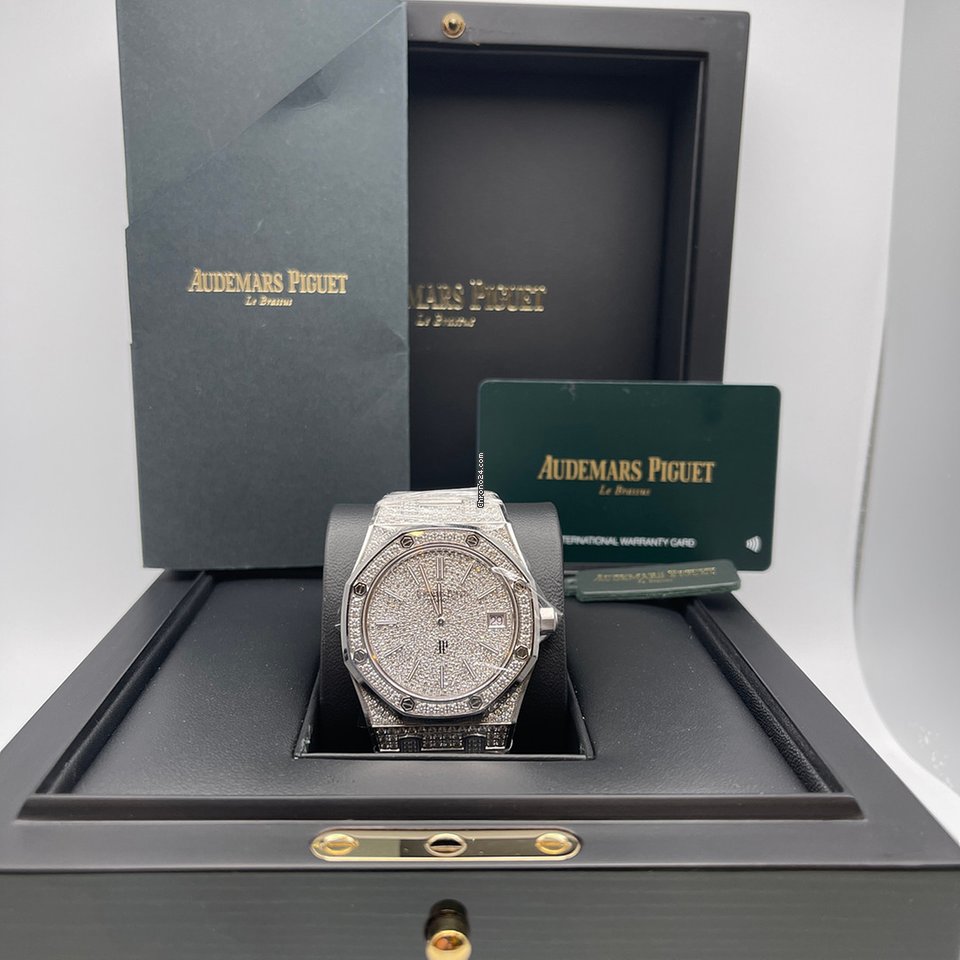 Audemars Piguet Royal Oak Jumbo Mens watch Unisex Automatic White gold 15202BC.ZZ.1241BC.01 7
